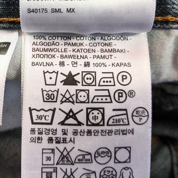 Levi's 559 Relaxed Straight Blue Gray Jeans - Picture 6 of 9